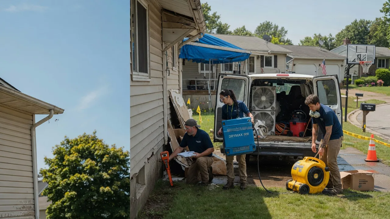 Ceiling Leak Cleanup in Freeland, MD near me